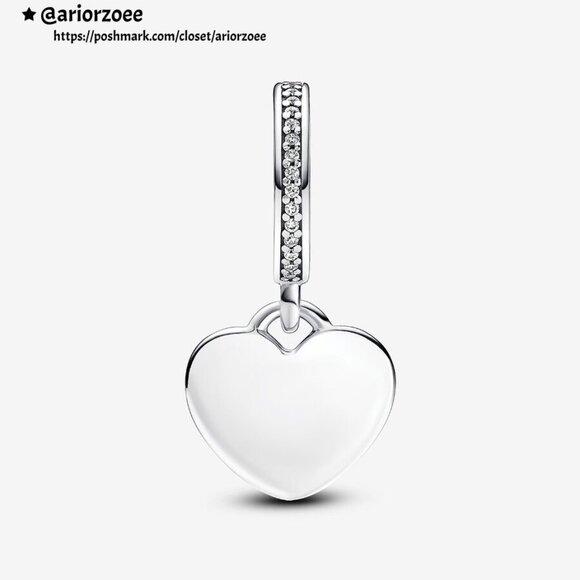 Pandora Engravable But First Coffee Charm|Pendant - Picture 2 of 2